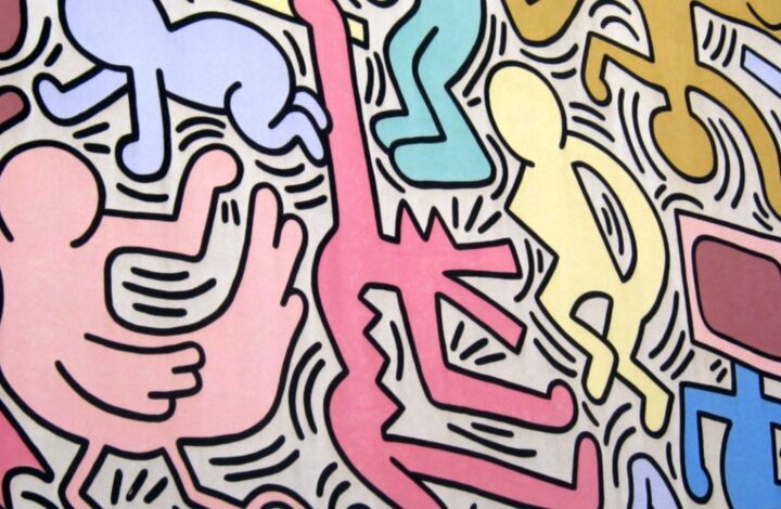 Il murale di Keith Haring